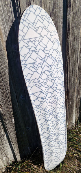 KONVOI 3D rocker riding surface elaborate powdersurfing design snow surf tech