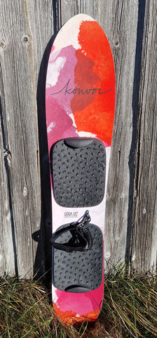 KONVOI powsurf device bindingfree strapless winter high performance sled powdersurfing vessel fun toy