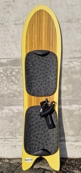 KONVOI favor powdersurfboard snowsurfing device font fish shape