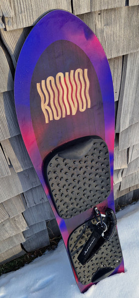 KONVOI the fork 133 3D design compelling look traction pads leash