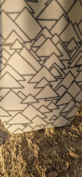 KONVOI board tail moon tail powsurf design shape snowsurfing