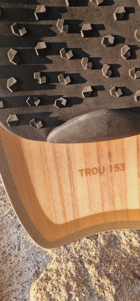 KONVOI TROU detail woodcore distinction high quality powsurfing boards 