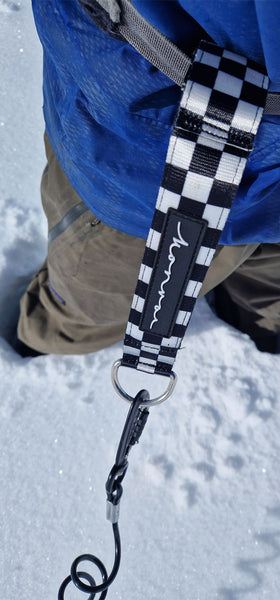 KONVOI powsurf leash equipment coil strap footstrap surfing snow
