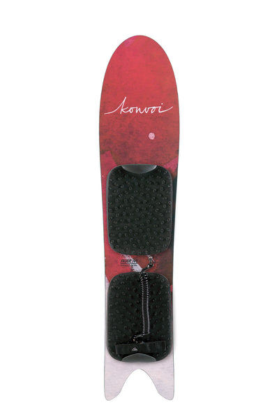 konvoi favor 147 design elena könz shape ben dietermann grip pads powdersurfing leash woodcore